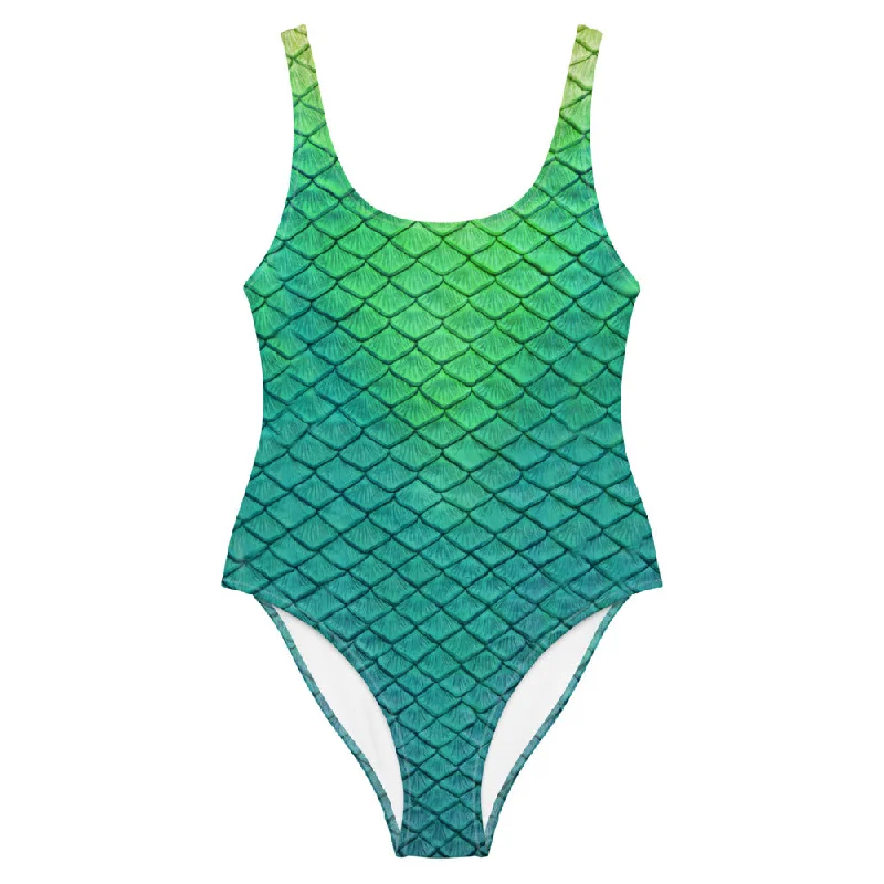 Shoal Green One-Piece Swimsuit