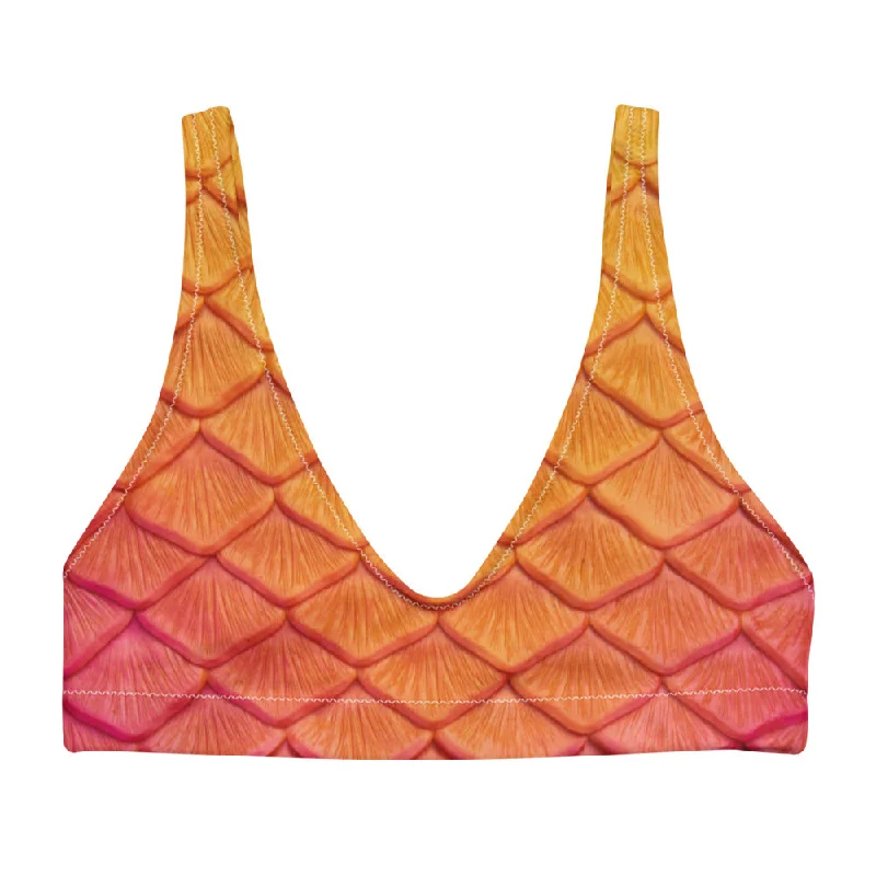 Hibiscus Bliss Recycled Padded Bikini Top