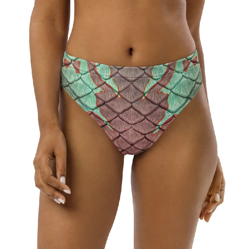 The Nautilus Recycled High-Waisted Bikini Bottom