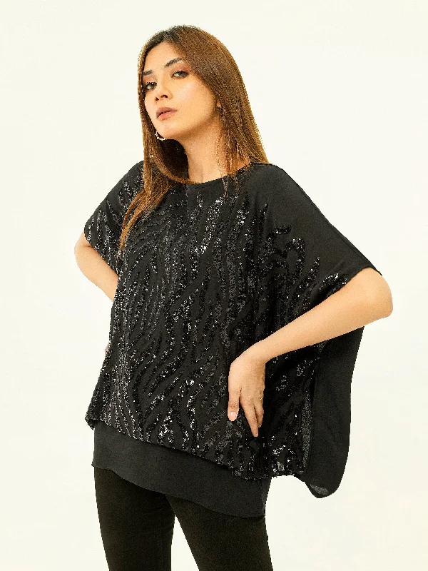 Embroidered Grip Top