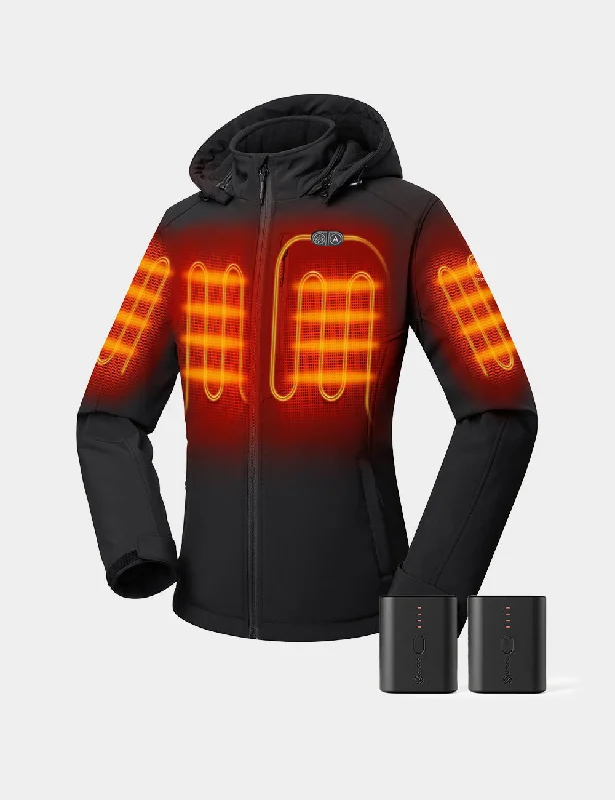 Bundle Deal - Women's Dual Control Heated Jacket (Chest Heating) & Extra Mini 5K Battery