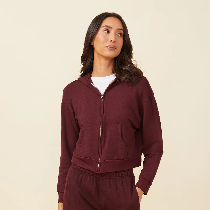 Supersoft Fleece Girlfriend Zip Up Hoody