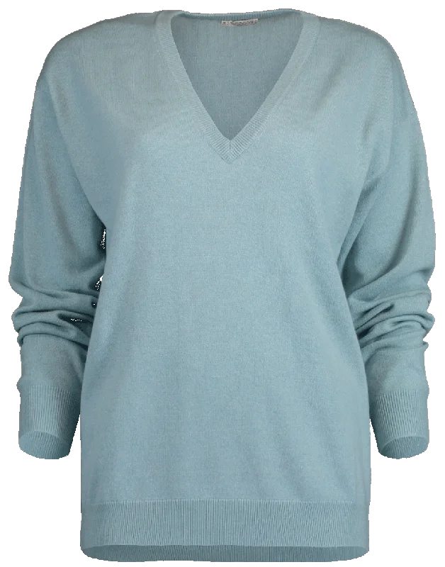 Cashmere Boyfriend V-Neck Sweater