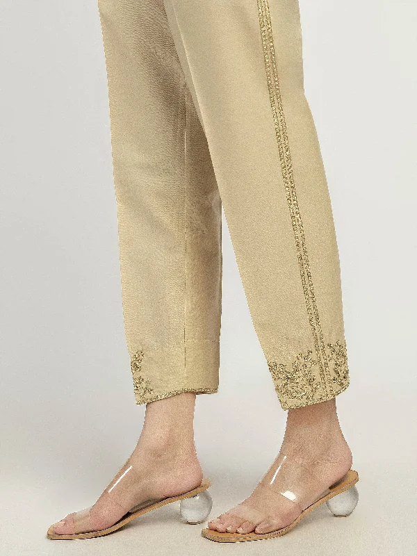 Embroidered Winter Cotton Trousers