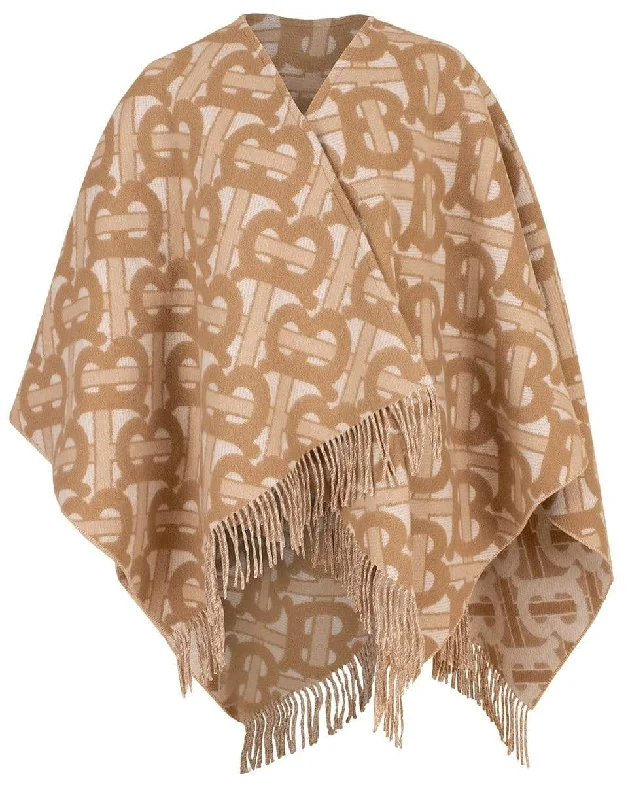 Cashmere Charlotte Fringe Cape