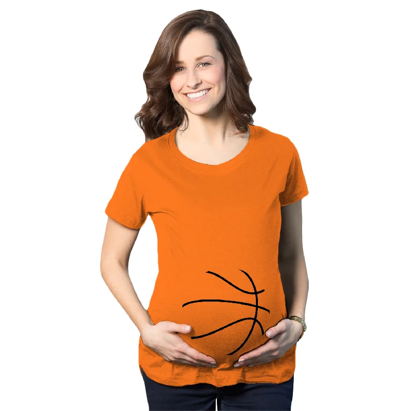 Basketball Bump Maternity T Shirt