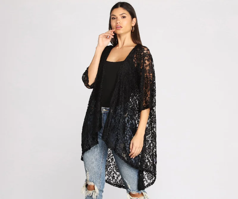 Wanderlust Beauty Lace Kimono