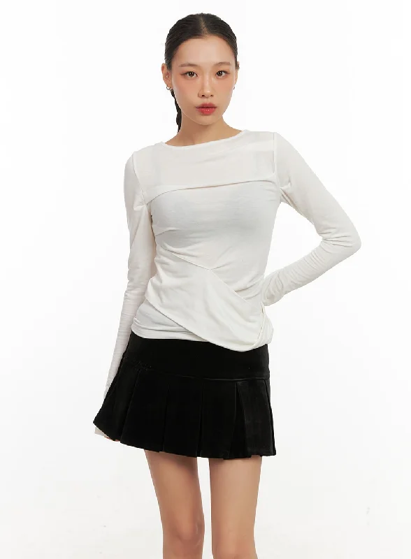 SlimFit Round Neck Top CD410