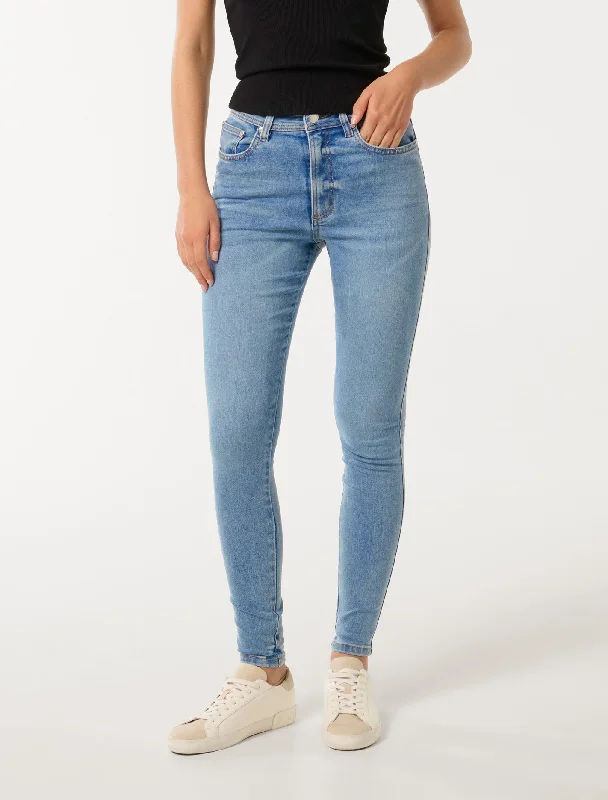 Ashley Mid-Rise Skinny Jeans