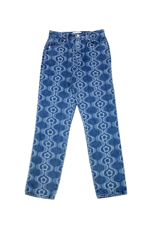 Sun.Deh - Patterned Denim