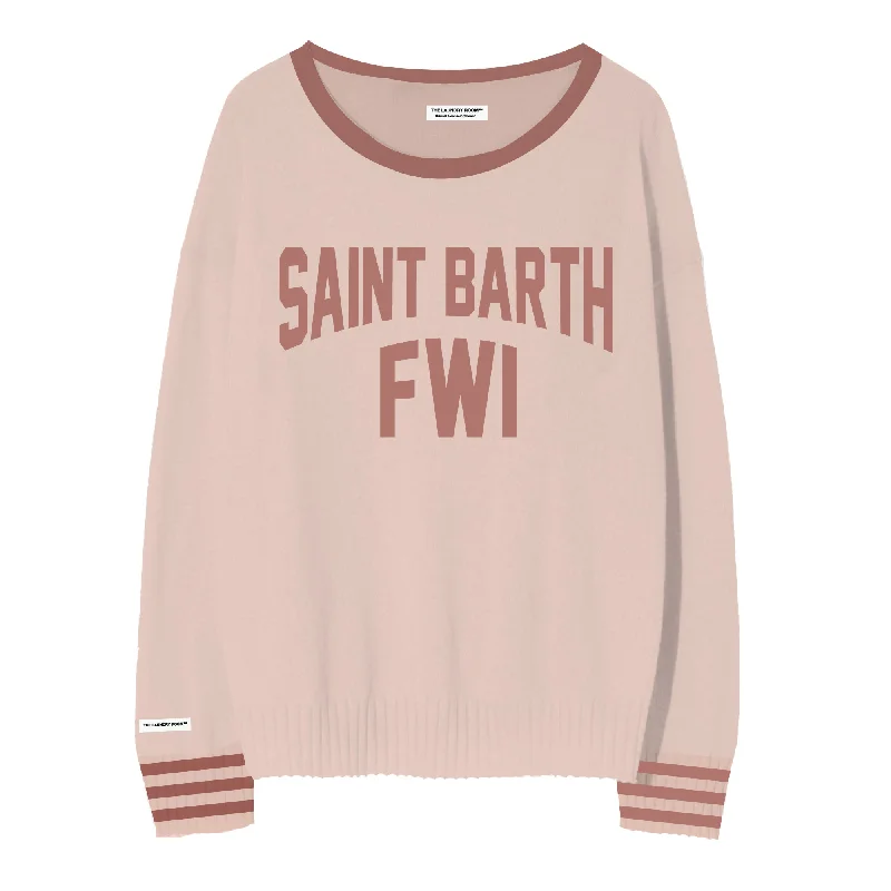 Saint Barth FWI - Cashmere Sweater - Blush Pink