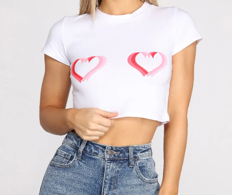 Hearts On Hearts Tee