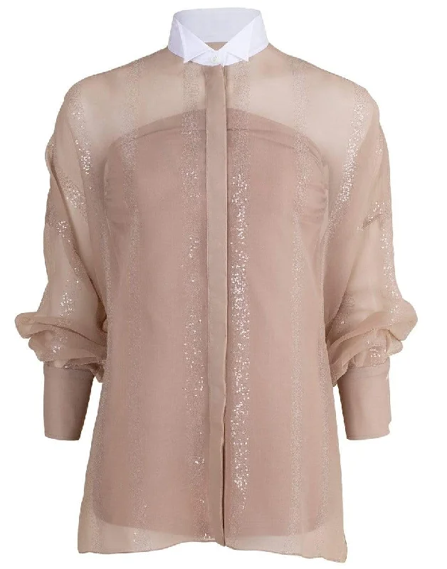 Silk Organza Blouse