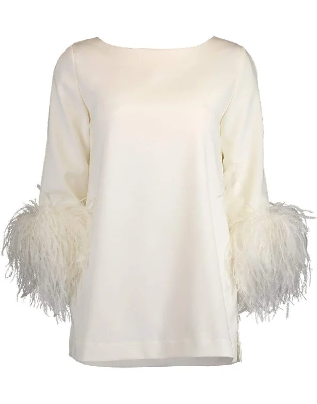 Feather Cuff Swing Top