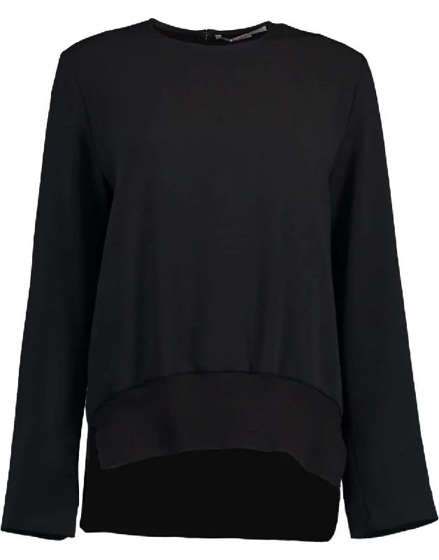 Black Charley Stretch Cady Top