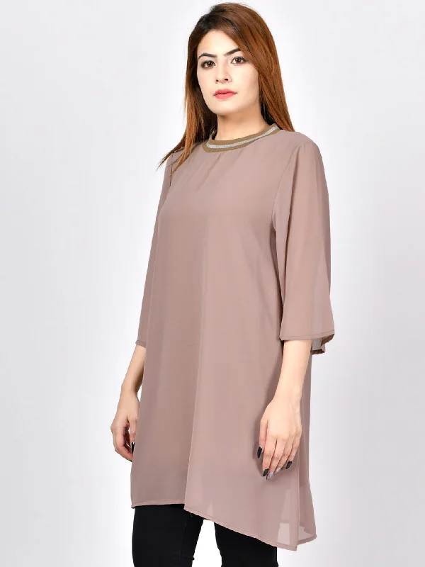 Long Chiffon Top