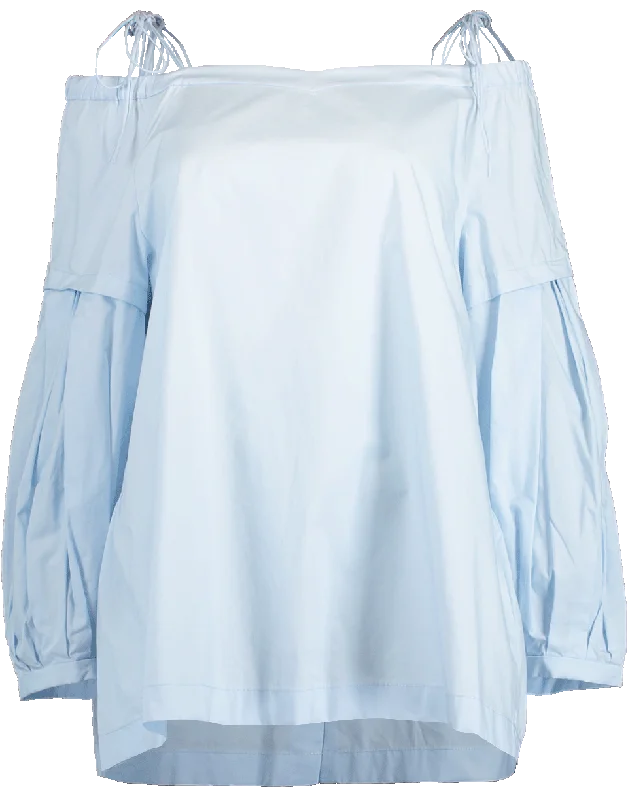 Poplin Power Blouse