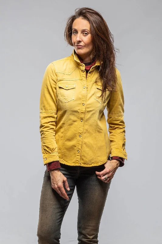 Sweetwater Denim Shirt In Curcuma